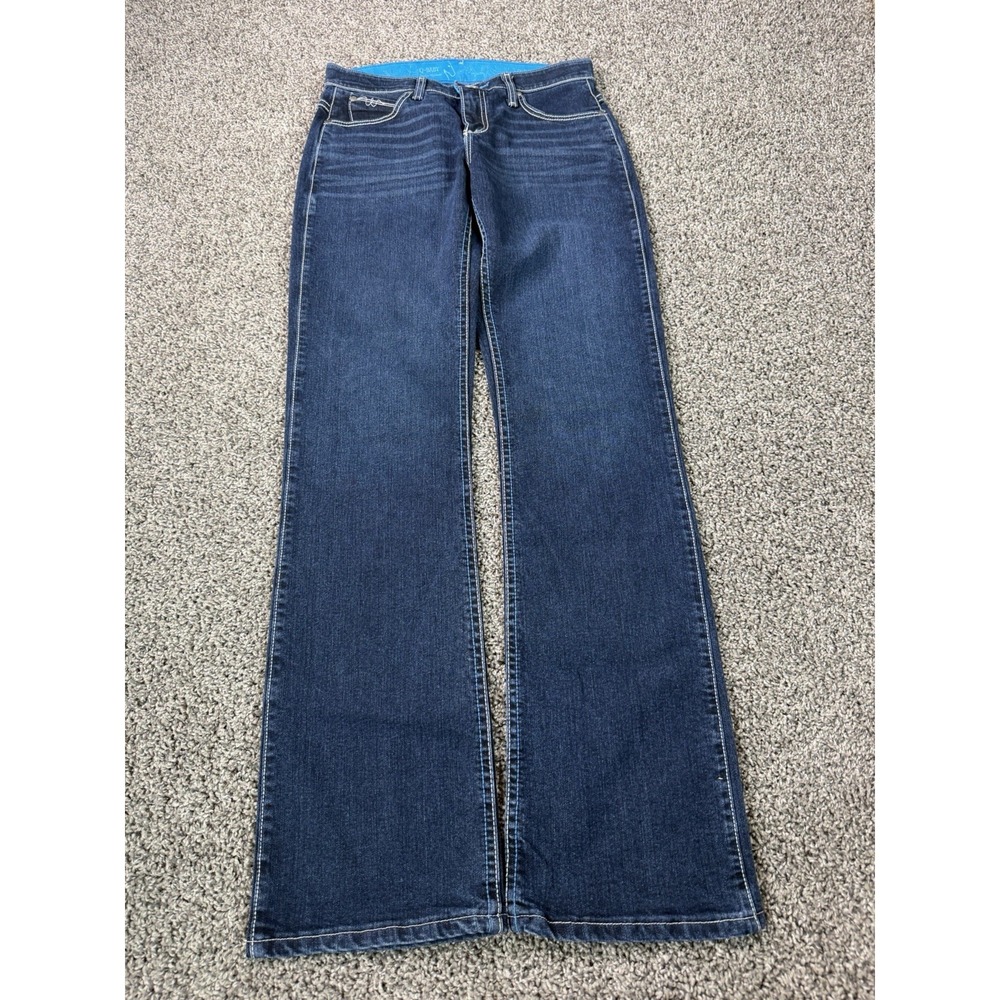 Wrangler Q Baby Riding Bootcut Jeans Women's Size 6X34 Blue